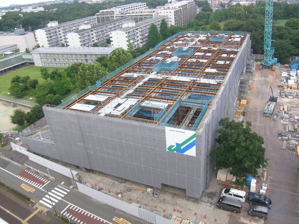平成27年6月末の工事写真