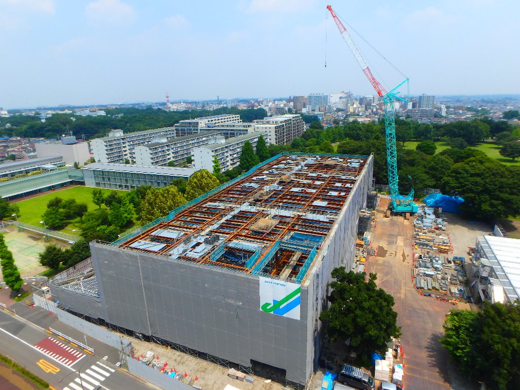 平成27年7月末の工事写真
