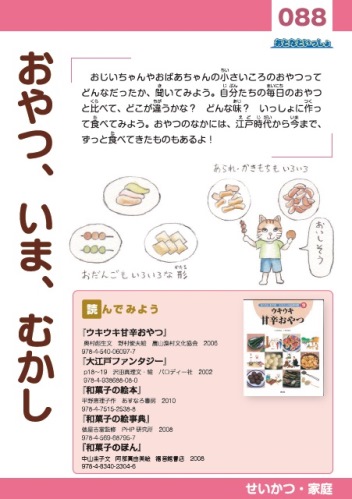 カード088 おやつ、いま、むかしの画像