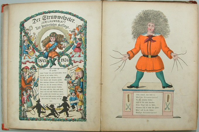 Der Struwwelpeter, oder, Lustige Geschichten und drollige Bilder fur Kinder von 3-6 Jahren（もじゃもじゃペーター）