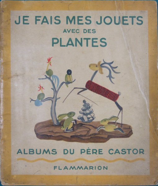 Je fais mes jouets avec des plantes わたしは植物であそぶ