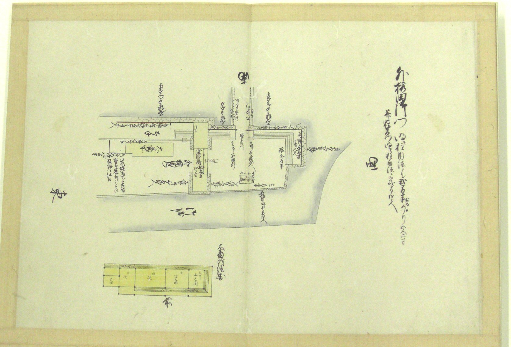 外桜田御門(江戸城御外郭御門絵図　3）の画像