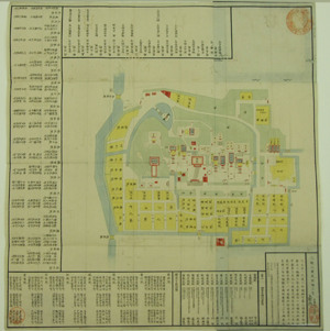 三縁山広度院増上寺絵図の画像