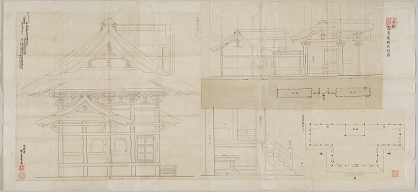 上野先聖殿図の画像