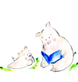 ぶたさんおやこ