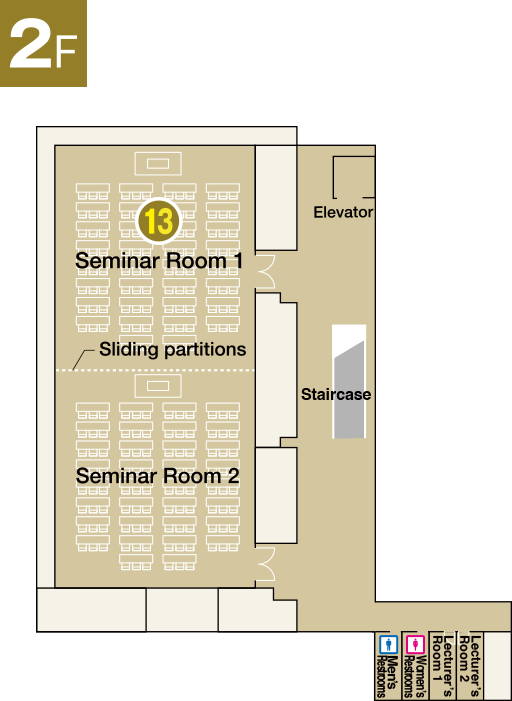 tama Floor map 2f
