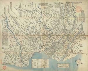 Illustration of the Outskirts of Tokyo Metropolis (Tōto Kinkō-zu)