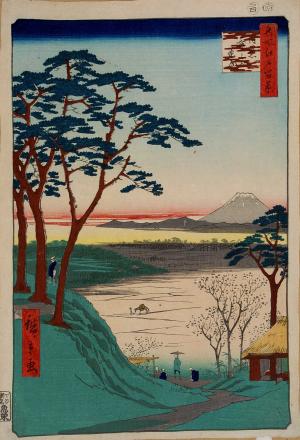 One Hundred Famous Views of Edo: Jiji-ga-chaya