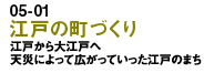 江戸の町づくり