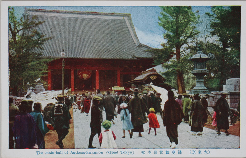 󑐊ϐ{ The main-hall of Asakusa-kwannon (Great Tokyo)̉摜