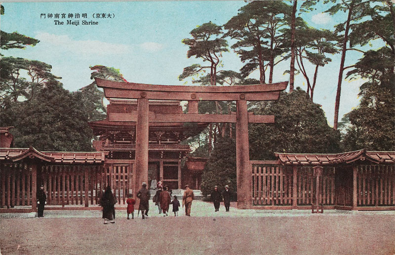_{_@The Meiji Shrine