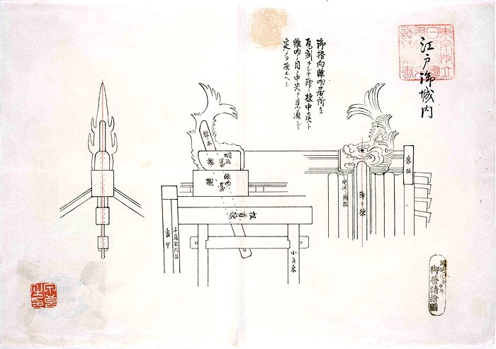 画像：[江戸御城内鴟吻]