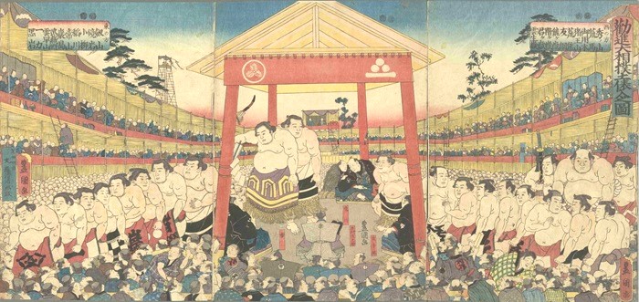 Image:The Ring at a Charity Sumo Tournament