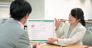 相談の様子の写真