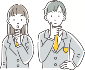 女の子と男の子のイラスト