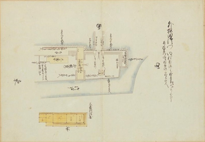 江戸城御外郭御門絵図 （3）外桜田御門