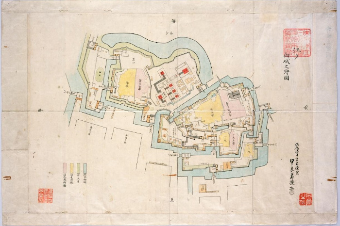 江戸御城之絵図